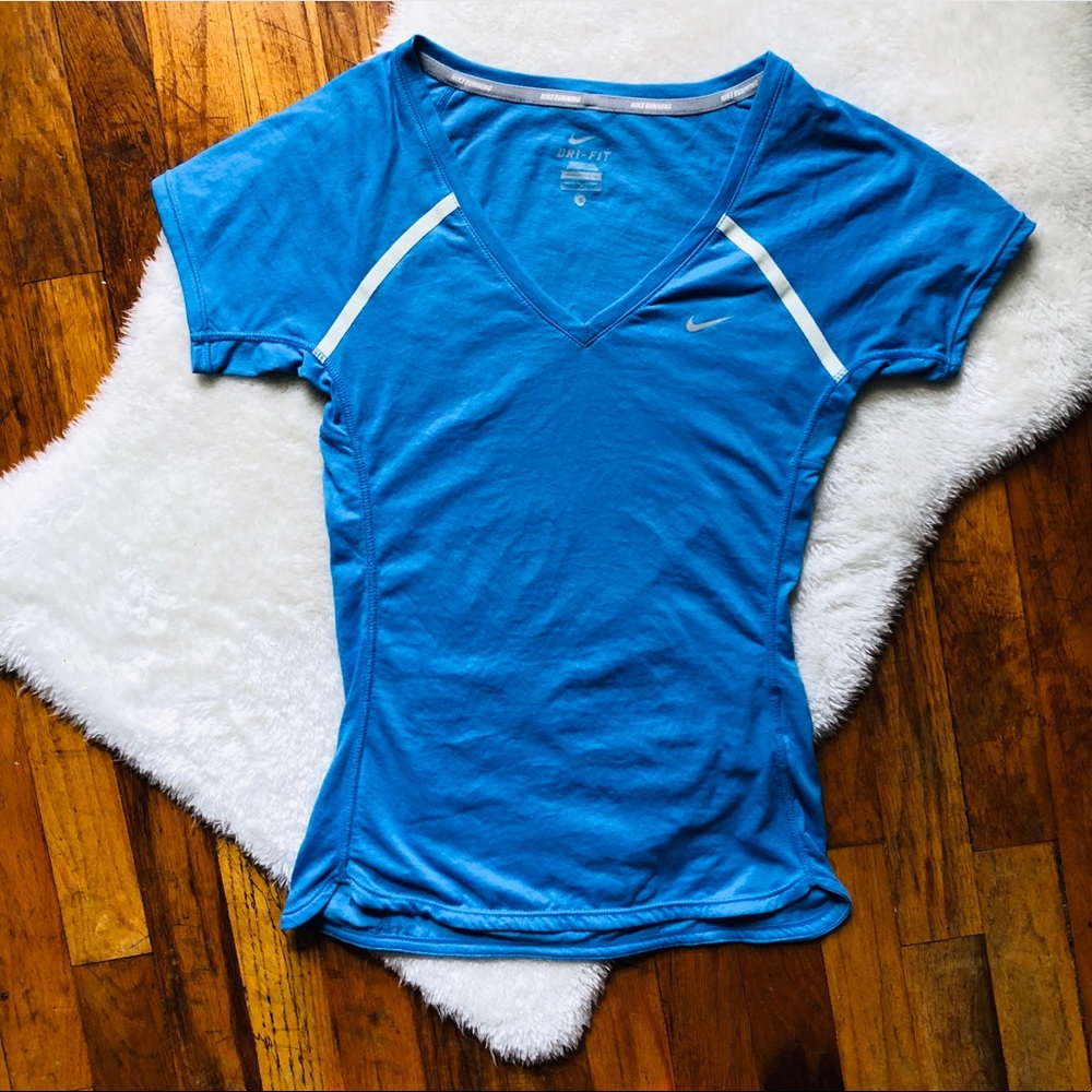 NIKE Running Dri-Fit V-Neck Tee - Great condition